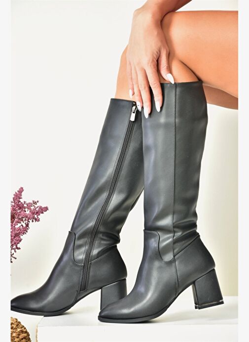 Siyah Günlük Kadın Çizme N282920209 - Görsel 2