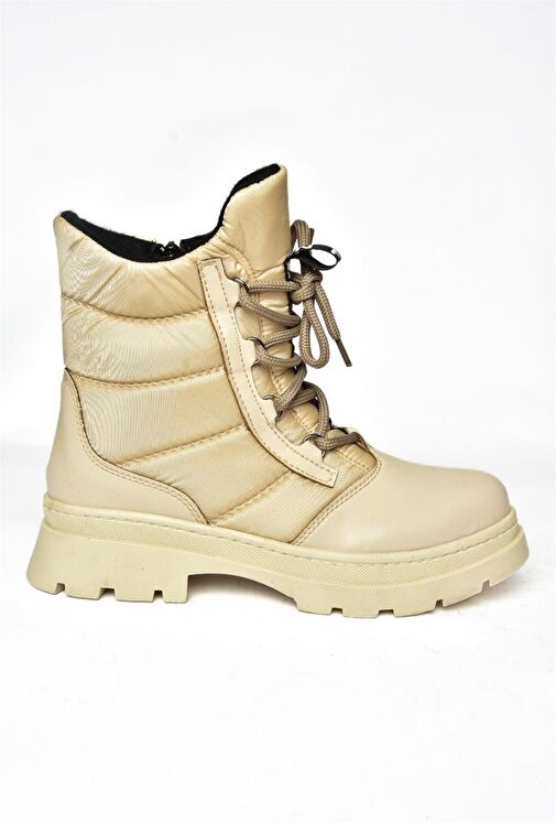 Bej Kumaş Kadın Bot L274505004 - Görsel 5