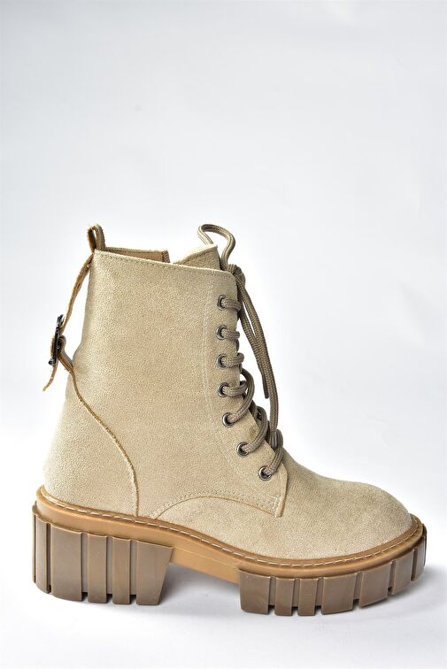 Ten Süet Kalın Taban Kadın Bot N820200202 - Görsel 6