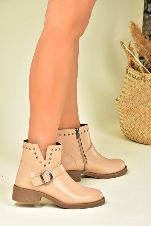 Ten Alçak Topuklu Günlük Kadın Bot N518400209 - Görsel 5