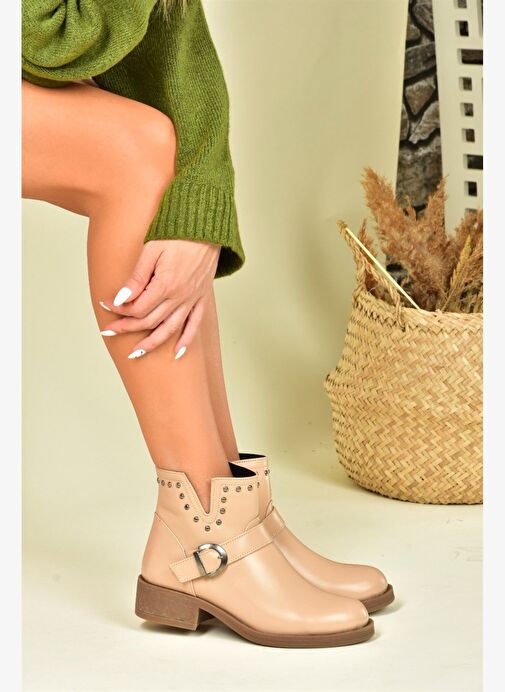 Ten Alçak Topuklu Günlük Kadın Bot N518400209 - Görsel 7