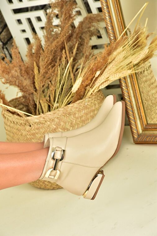 Ten Alçak Topuklu Günlük Kadın Bot N820001609 - Görsel 3