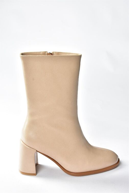 Ten Kalın Topuklu Günlük Kadın Bot N404899109 - Görsel 6