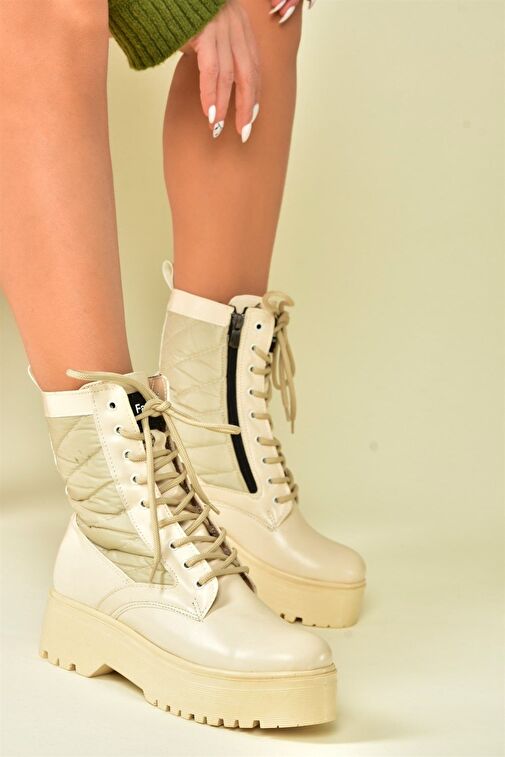 Ten Kalın Tabanlı Günlük Kadın Bot N239002509 - Görsel 5