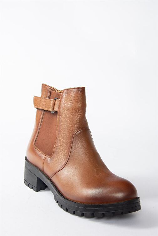 Taba Hakiki Deri Kadın Bot N555053803 - Görsel 7