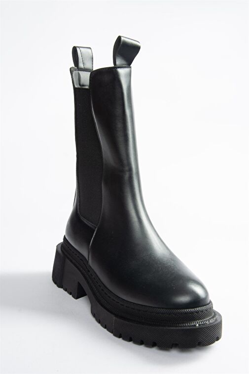 Siyah Kalın Tabanlı Günlük Kadın Bot N280349009 - Görsel 7