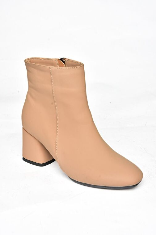 Ten Nubuk Kalın Topuklu Kadın Bot L251089201 - Görsel 7