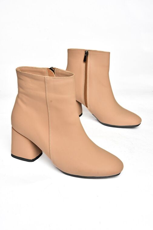 Ten Nubuk Kalın Topuklu Kadın Bot L251089201 - Görsel 8