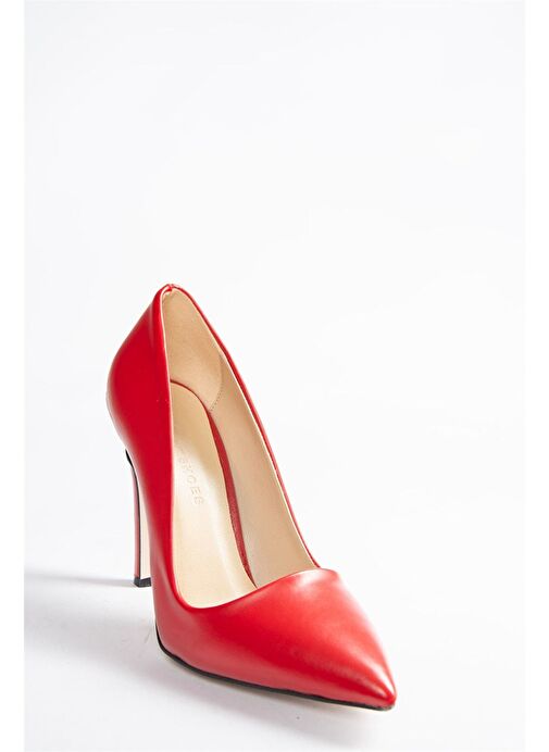 Kırmızı İnce Topuklu Kadın Stiletto L253971509 - Görsel 6