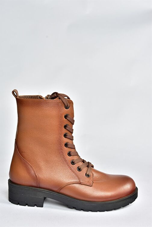 Taba Hakiki Deri Günlük Kadın Postal Bot N555400103 - Görsel 6