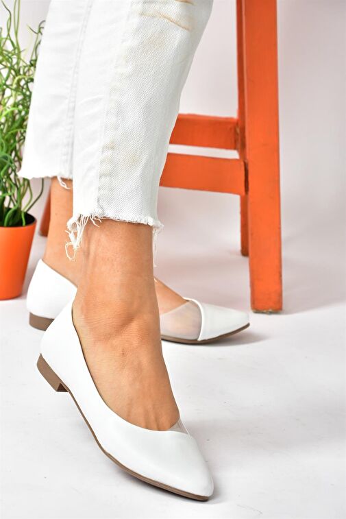 Beyaz Günlük Kadın Babet P726143009 - Görsel 3