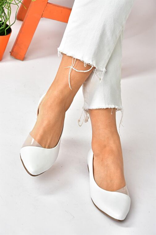 Beyaz Günlük Kadın Babet P726143009 - Görsel 4