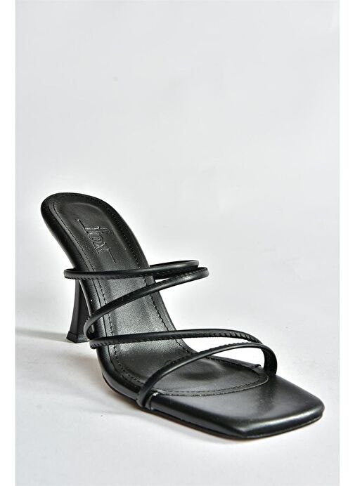 Siyah Kalın Topuklu Kadın Ayakkabı P590033909 - Görsel 6