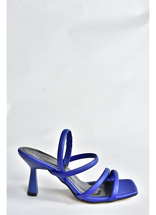 Fox Shoes Saks Kadın Topuklu Ayakkabı 10205 - Görsel 7