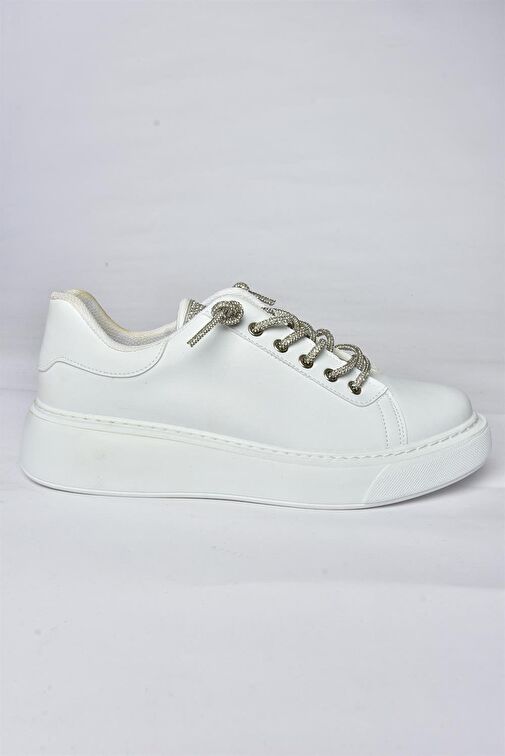 Fox Shoes Beyaz Kadın Sneaker 10734 - Görsel 7