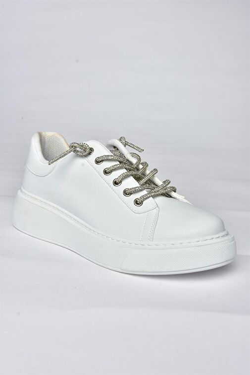 Fox Shoes Beyaz Kadın Sneaker 10734 - Görsel 8