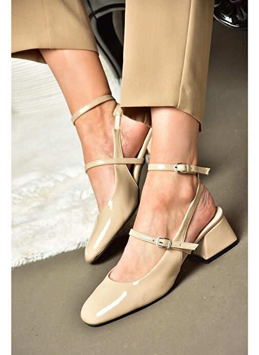 P654137008 Ten Rugan Mary Jane Alçak Topuklu Kadın Ayakkabı Maryjane - Görsel 2