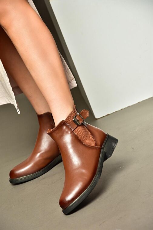 R374050209 Taba Alçak Tabanlı Kadın Bot - Görsel 3