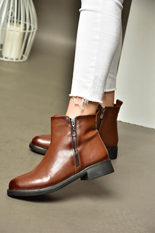 R374050409 Taba Alçak Tabanlı Kadın Bot - Görsel 2