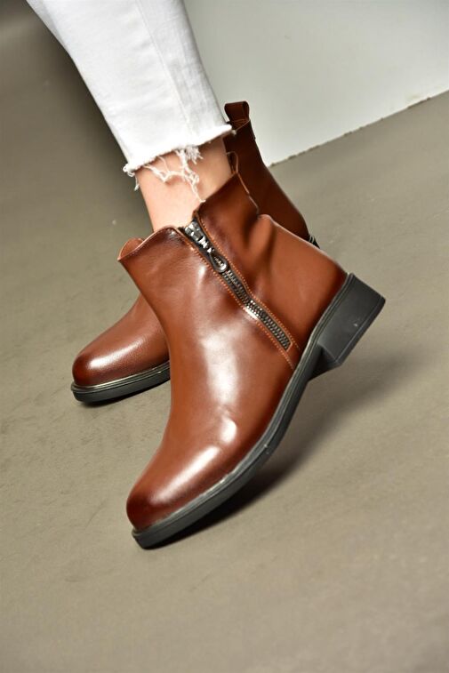 R374050409 Taba Alçak Tabanlı Kadın Bot - Görsel 3