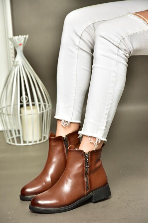 R374050409 Taba Alçak Tabanlı Kadın Bot - Görsel 4