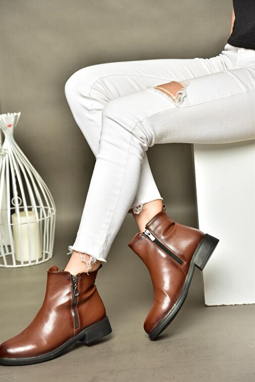 R374050409 Taba Alçak Tabanlı Kadın Bot - Görsel 5