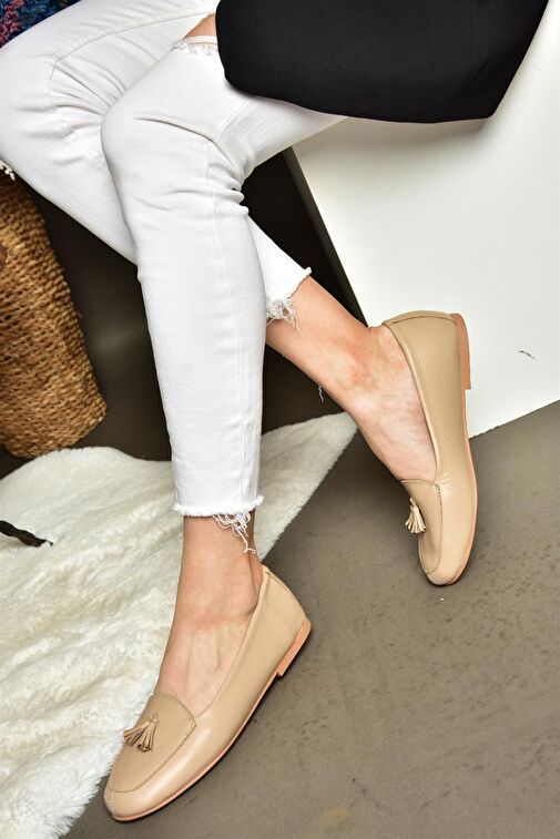 R667001203 Ten Hakiki Deri Babet - Görsel 2