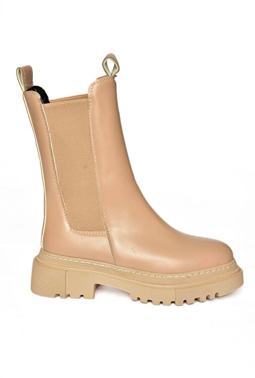 N280349009 Ten Kalın Tabanlı Günlük Kadın Bot - Görsel 9