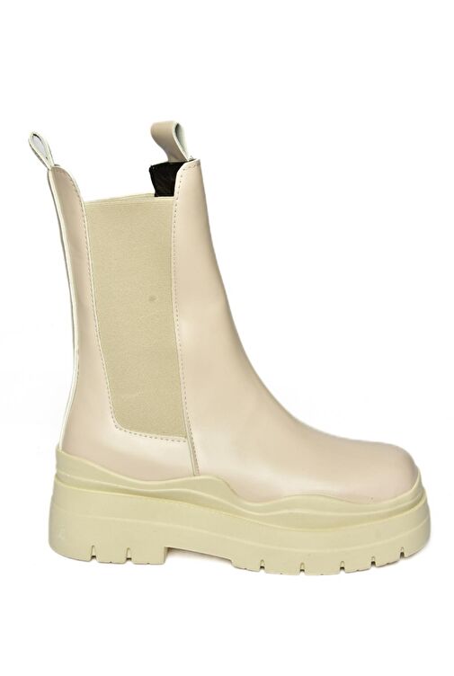 N280420009 Ten Kalın Tabanlı Kadın Bot - Görsel 7