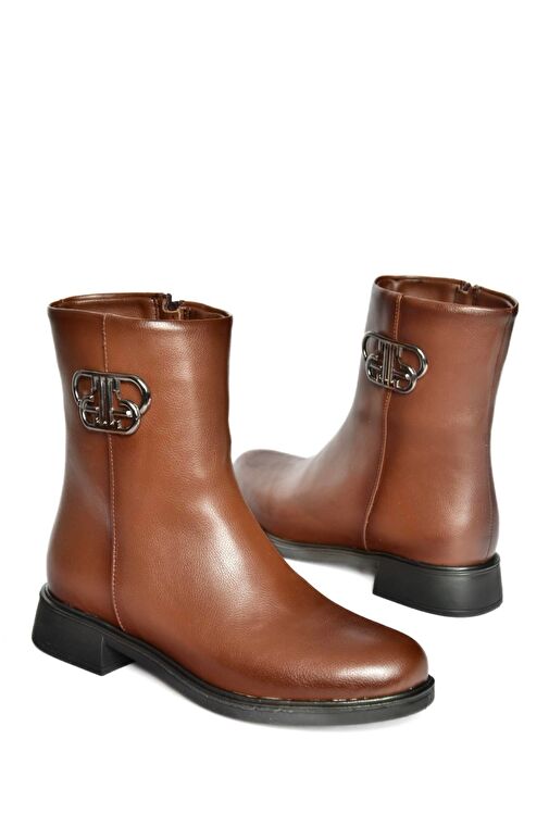 R312222109 Taba Alçak Tabanlı Kadın Bot - Görsel 7