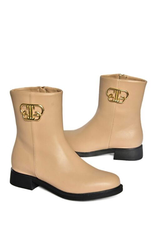 R312222109 Ten Alçak Tabanlı Kadın Bot - Görsel 9