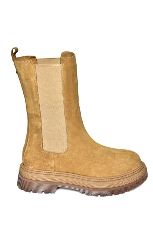 R555268002 Taba Hakiki Deri Süet Kadın Bot - Görsel 7