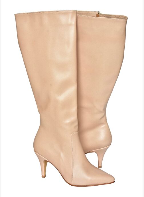 R372453009 Ten İnce Topuklu Kadın Çizme - Görsel 7