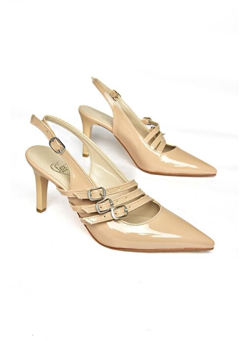 R654218308 Ten Rugan İnce Topuklu Kadın Ayakkabı - Görsel 8