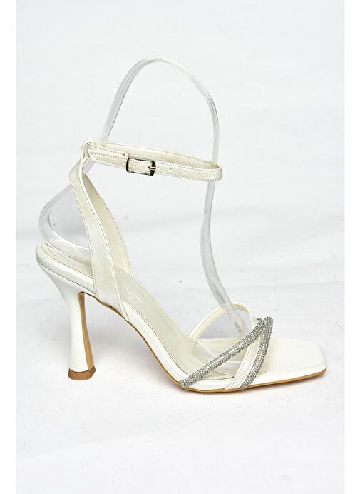 S569812509 Sedef Kadın Abiye Ayakkabı - Görsel 8