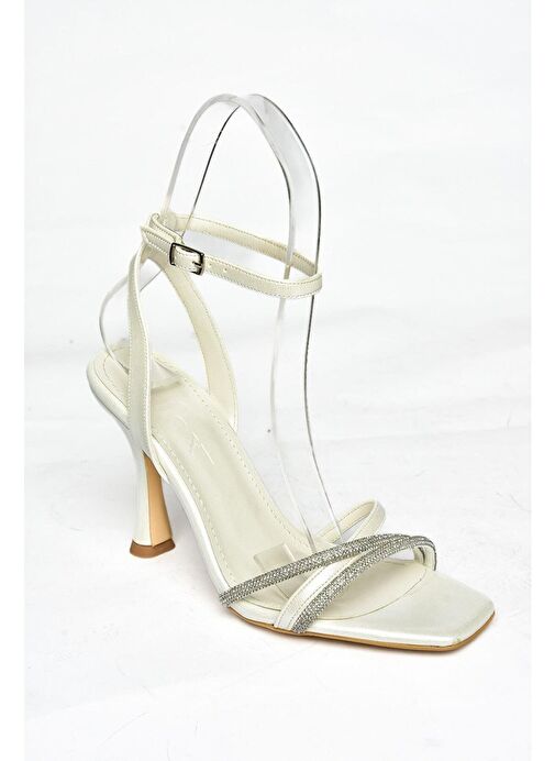 S569812509 Sedef Kadın Abiye Ayakkabı - Görsel 9