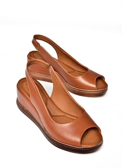 S674307009 Taba Kadın Sandalet - Görsel 7