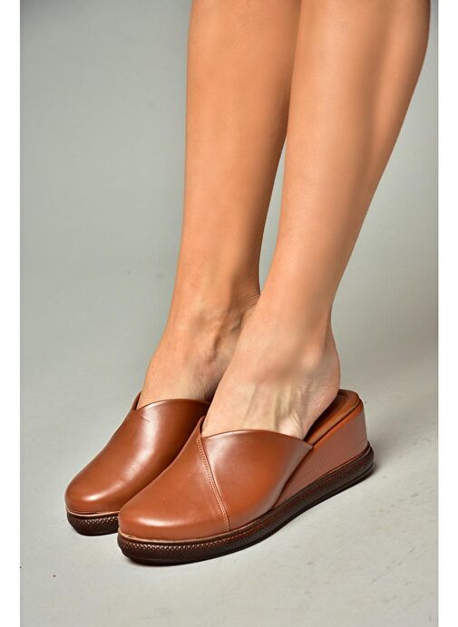 S674307509 Taba Dolgu Tabanlı Kadın Terlik - Görsel 4