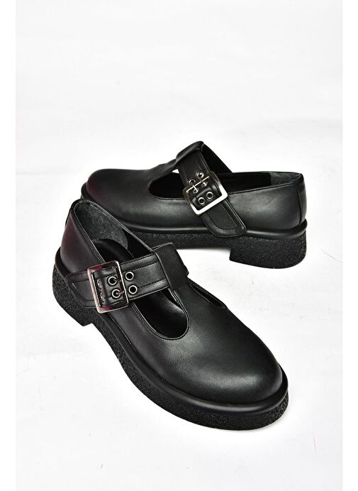 S996019009 Siyah Kadın Günlük Ayakkabı - Görsel 6