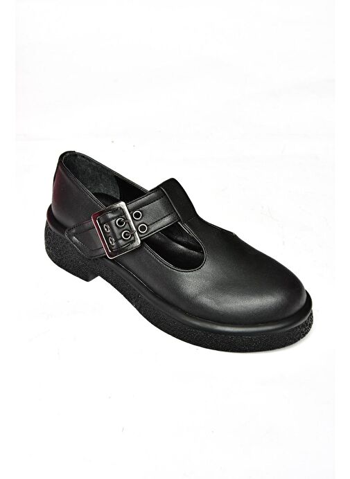 S996019009 Siyah Kadın Günlük Ayakkabı - Görsel 8