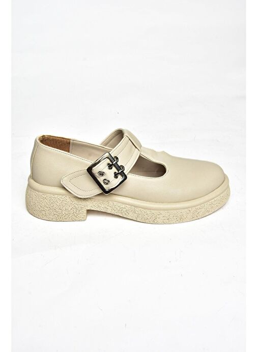 S996019009 Bej Kadın Günlük Ayakkabı - Görsel 8