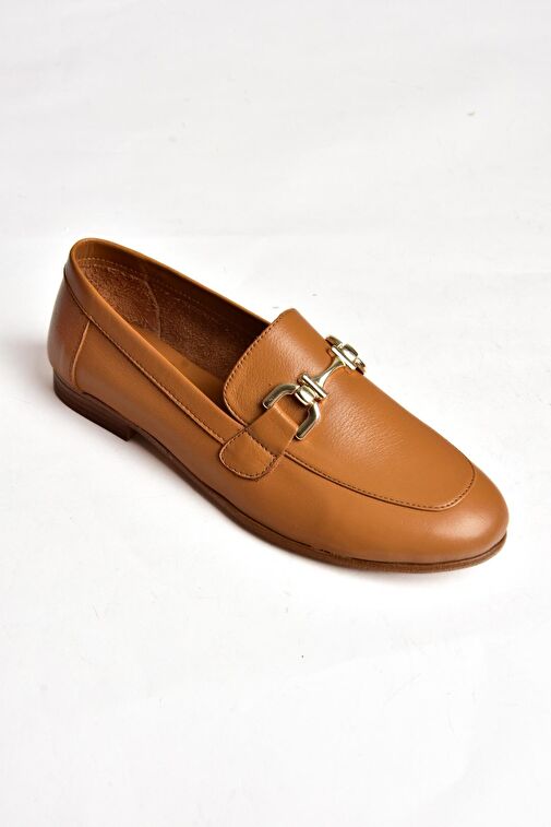 S944037903 Taba Hakiki Deri Kadın Babet - Görsel 8