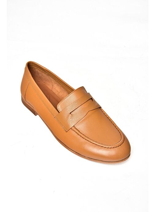 Fox Shoes Fox Shoes S944007803 Taba Hakiki Deri Kadın Babet Boyner'de! Taba - 7. görsel