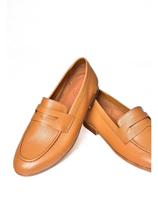 Fox Shoes Fox Shoes S944007803 Taba Hakiki Deri Kadın Babet Boyner'de! Taba - 8. görsel