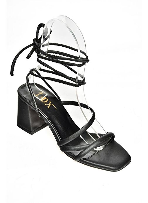 Fox Shoes Siyah Kadın Topuklu Ayakkabı 12451 - Görsel 6