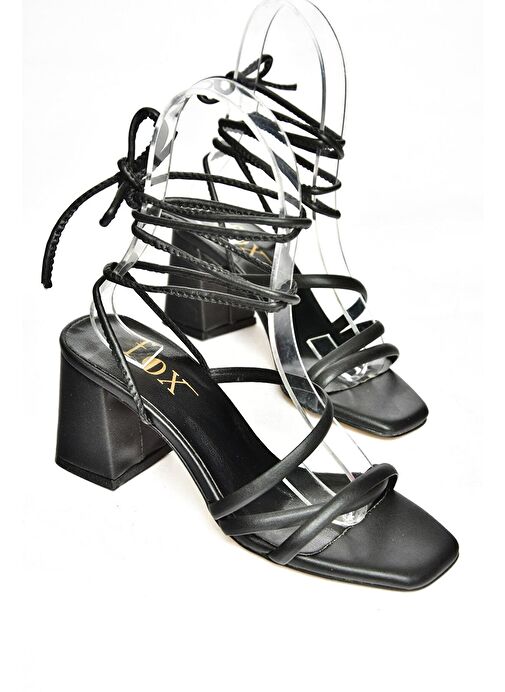 Fox Shoes Siyah Kadın Topuklu Ayakkabı 12451 - Görsel 8