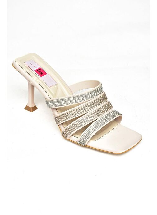 S820130009 Ten İnce Topuklu Kadın Terlik - Görsel 6