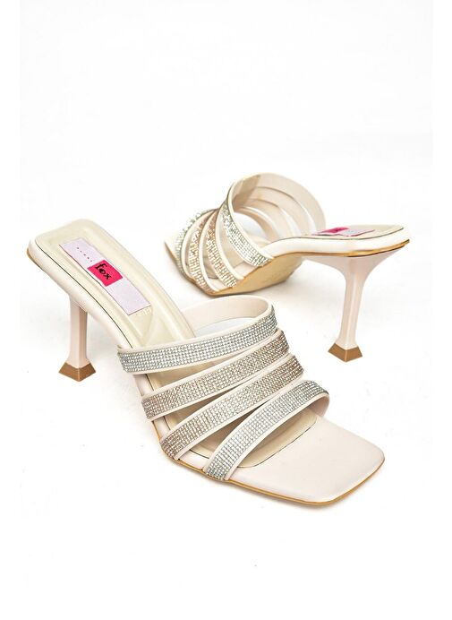 S820130009 Ten İnce Topuklu Kadın Terlik - Görsel 7