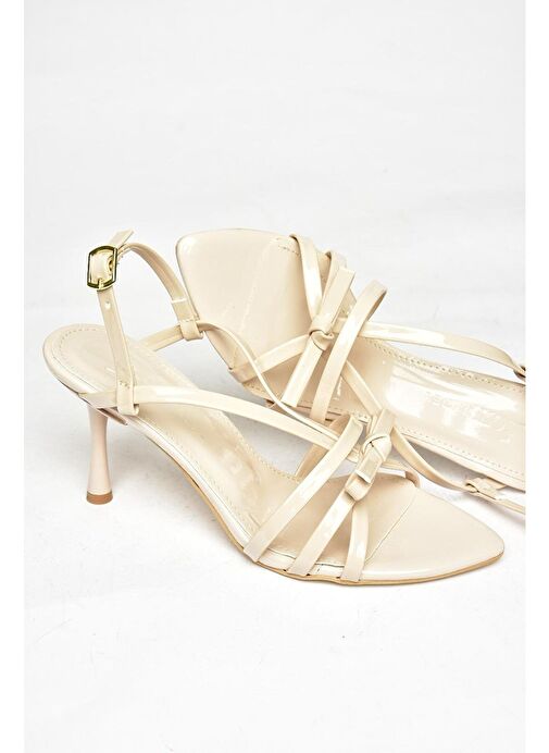 S518303408 Ten Rugan İnce Topuklu Kadın Ayakkabı - Görsel 9