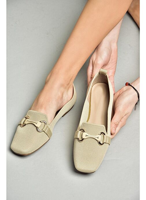 S820234704 Ten Kumaş Kadın Babet - Görsel 4